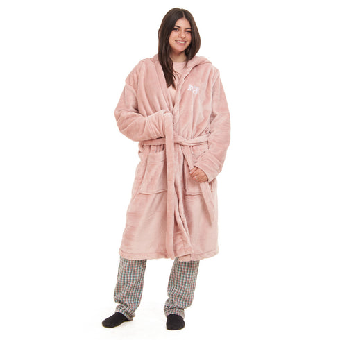 Snuggs Blanket Robe Dusty Rose